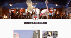 Desktop Screenshot of gazpachoblog.com